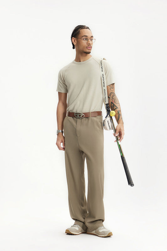 Men's Wide Leg Dress Pants - 
Fashinoza
