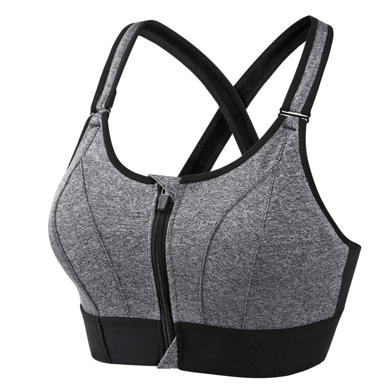 Women's Comfort Bra Zip Front Supportive