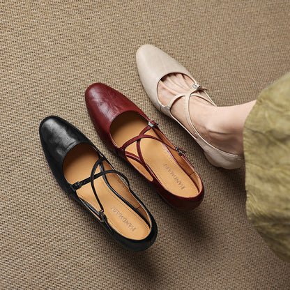 Orrel Genuine Leather Heels