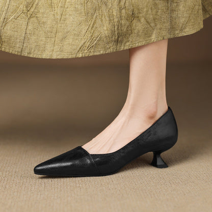 Venza Genuine Leather Heels