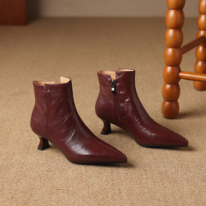 Klyra Genuine Leather Boots