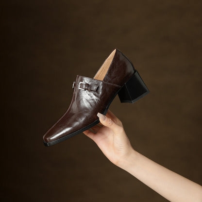 Ekra Genuine Leather Heels