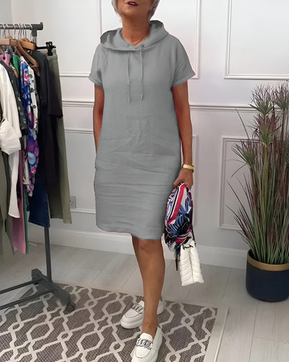 Women's Relaxed Hoodie Dress