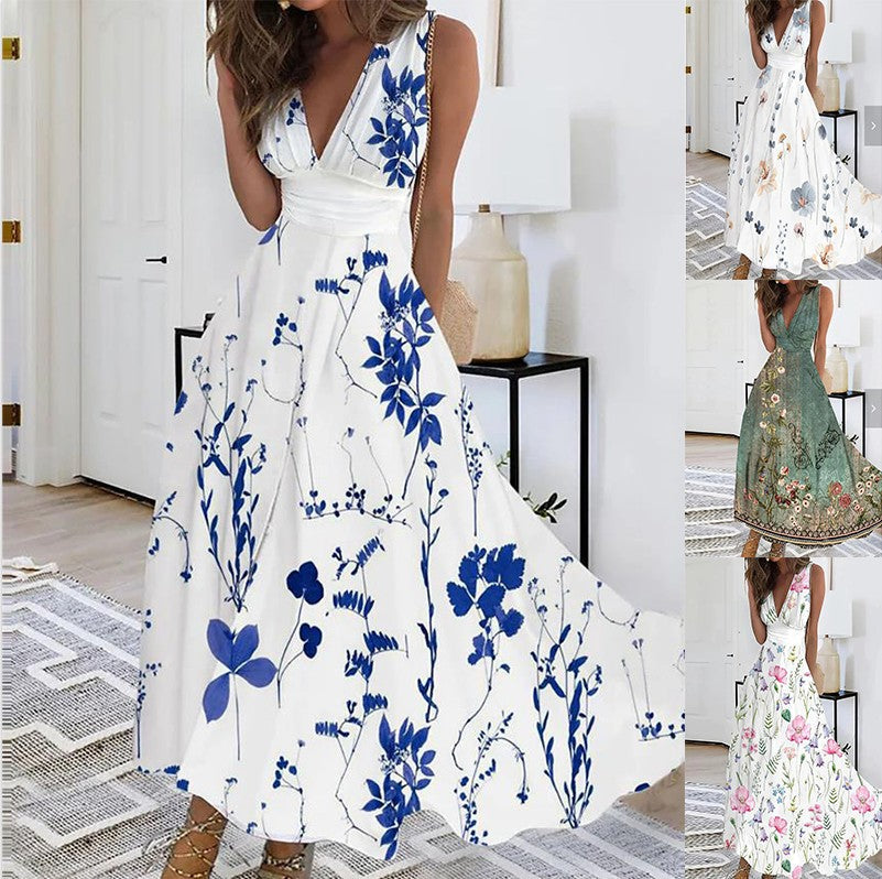 Sabrina Women's Floral Maxi Dress
