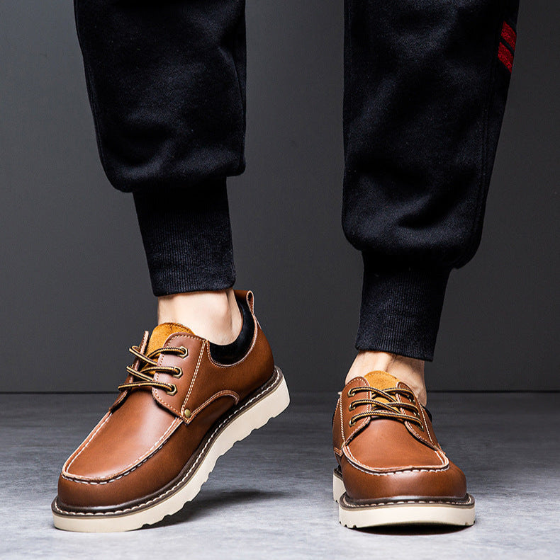 Men's Calver Genuine Leather Shoes