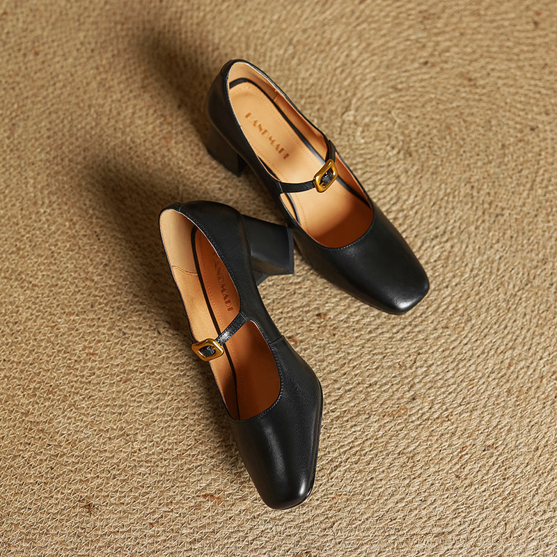 Olea Genuine Leather Heels