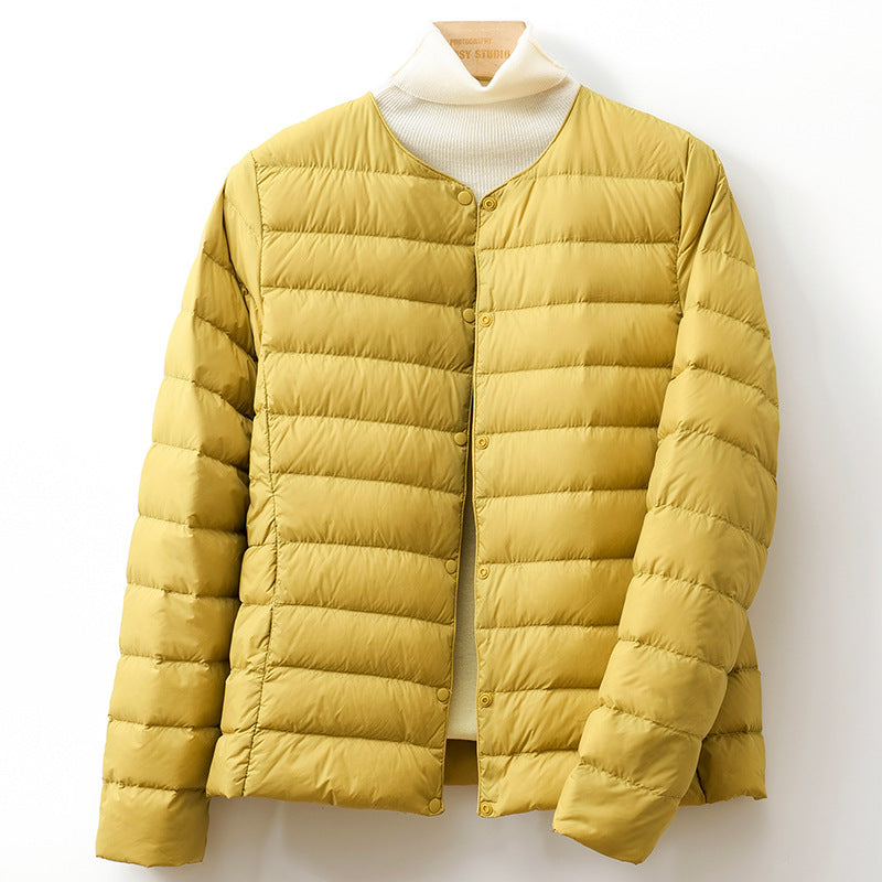 Women's Down Puffer Jacket - 
Fashinoza
