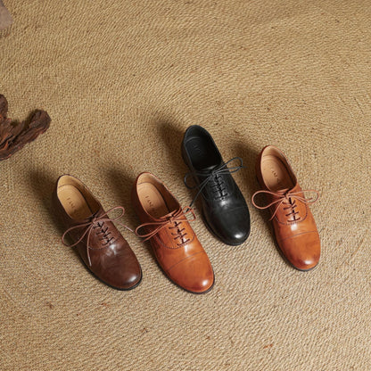 Delyra Genuine Leather Shoes