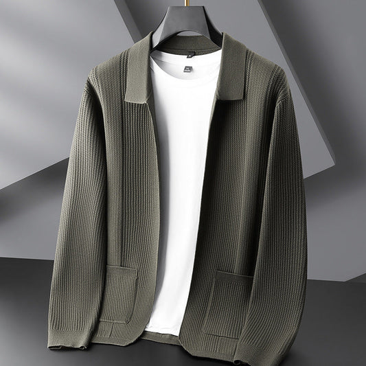 Women's Open Front Knit Cardigan - 
Fashinoza