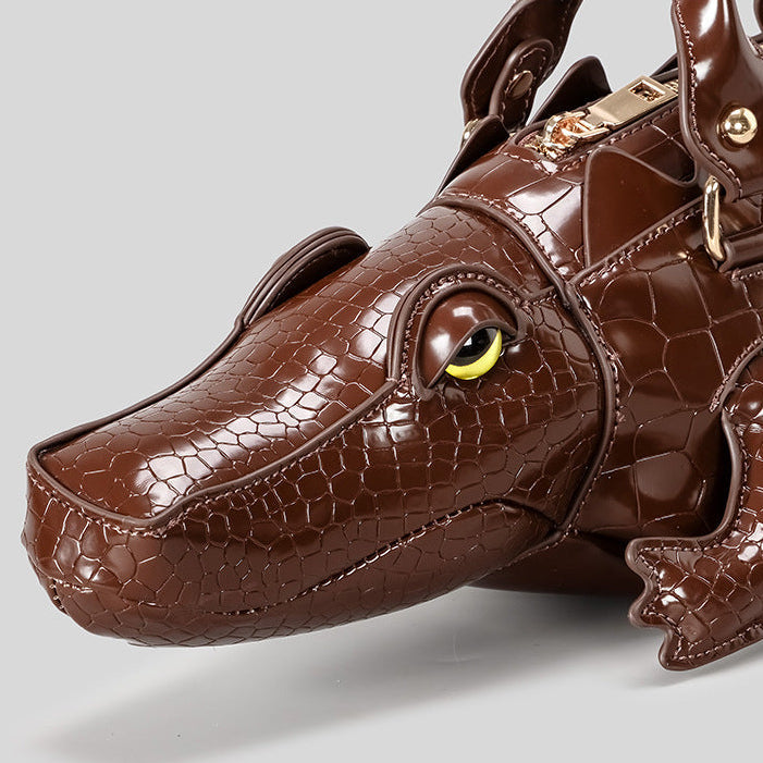 Rexa Crocodile Leather Bag