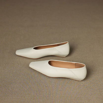 Emor Genuine Leather Flats