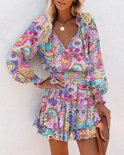 Women's Floral Mini Dress