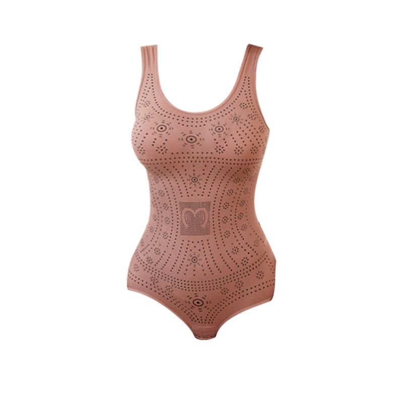 Women's Sleeveless Shapewear Bodysuit Scoop Neck