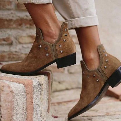 Women's Studded Western Boots