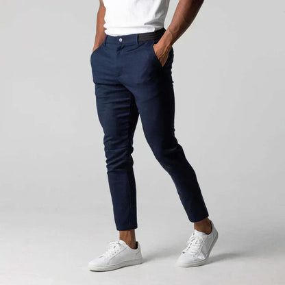 Men's Casual Chinos Pants Trendy Fit