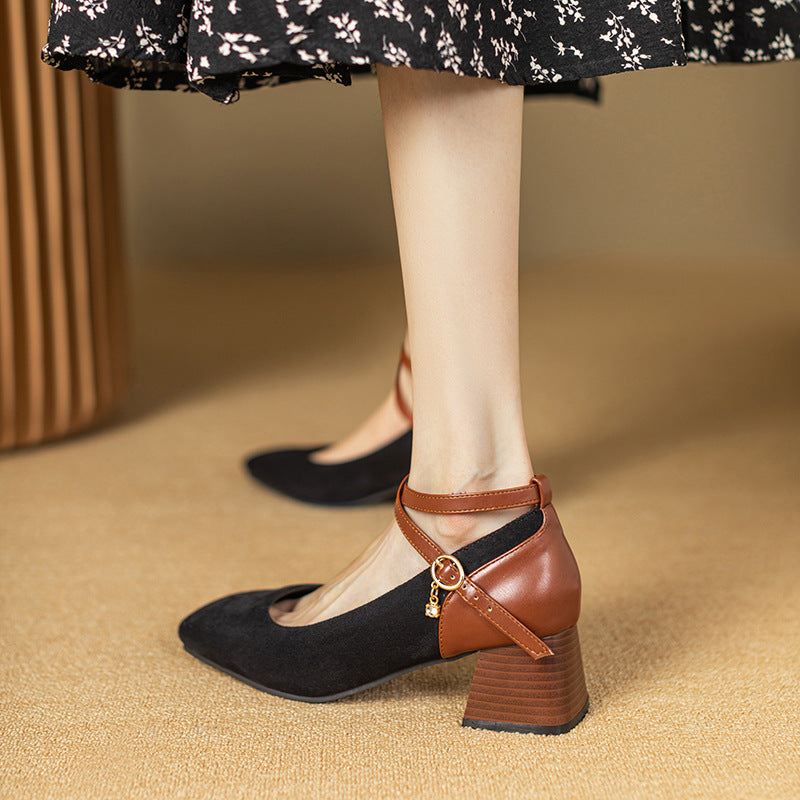 Avira Suede Heels