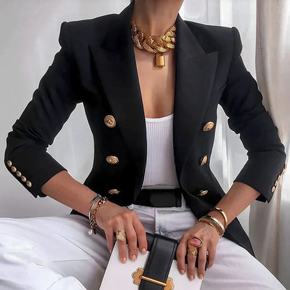 Women's Classic Blazer Tailored Fit Contemporary Design
