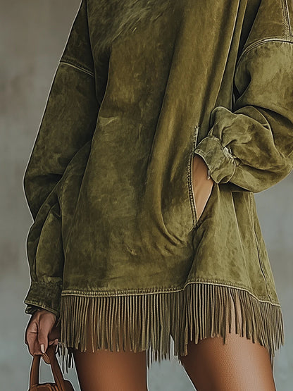 Women's Fringe Dress Cozy