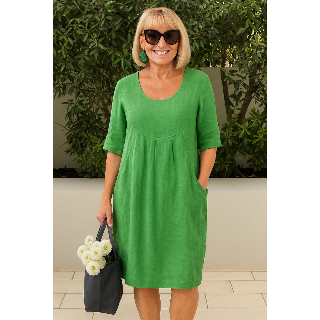 Women's Short Sleeve Summer Dress Loose Fit
