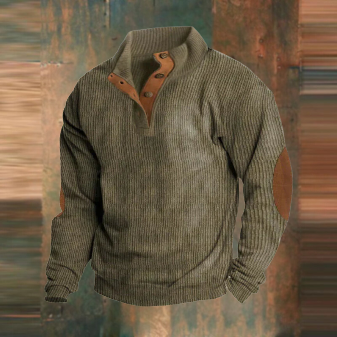 Andrew | Men’s Casual Quarter-Zip Sweater