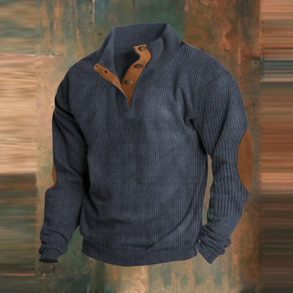 Andrew | Men’s Casual Quarter-Zip Sweater