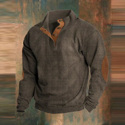 Andrew | Men’s Casual Quarter-Zip Sweater