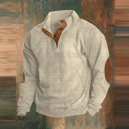 Andrew | Men’s Casual Quarter-Zip Sweater