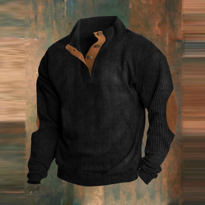 Andrew | Men’s Casual Quarter-Zip Sweater