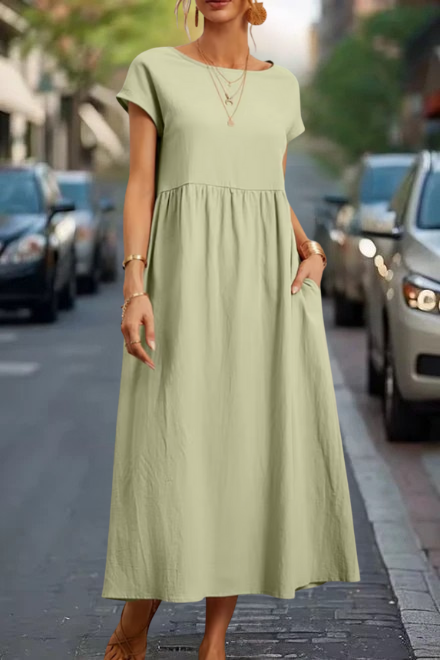 Relaxed Everyday Midi Dress