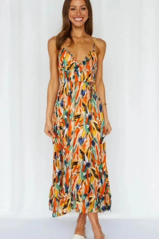Liliana Women's Lightweight Flowy Summer Dress