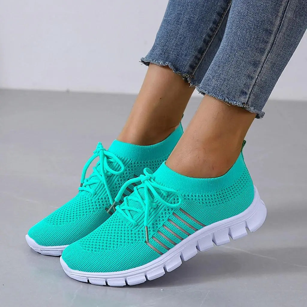 Women's Comfort Sneakers Cloud Walking Stable - 
Fashinoza