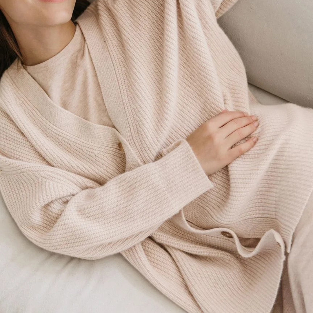 Jasmine | Women Spring Knit Button Cardigan