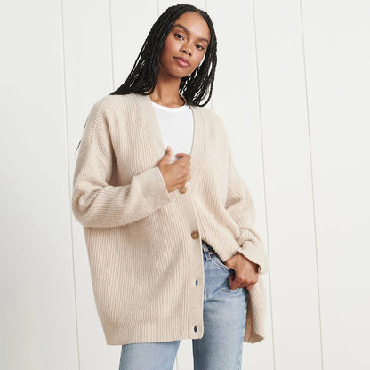 Jasmine | Women Spring Knit Button Cardigan