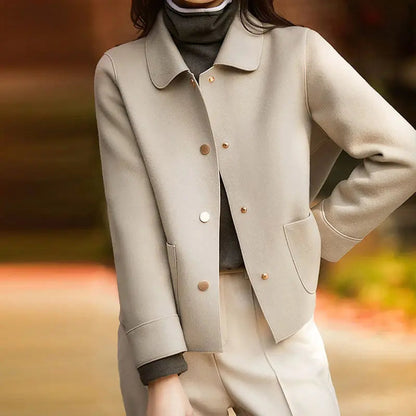 Women's Elegant Jacket Modern Comfort Design - 
Fashinoza