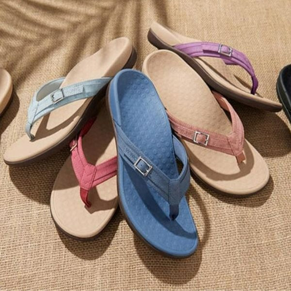 Women's Orthopedic Flip Flops - Fashinoza