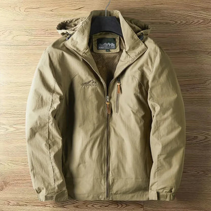 Men's Waterproof Breathable Jacket With Hood