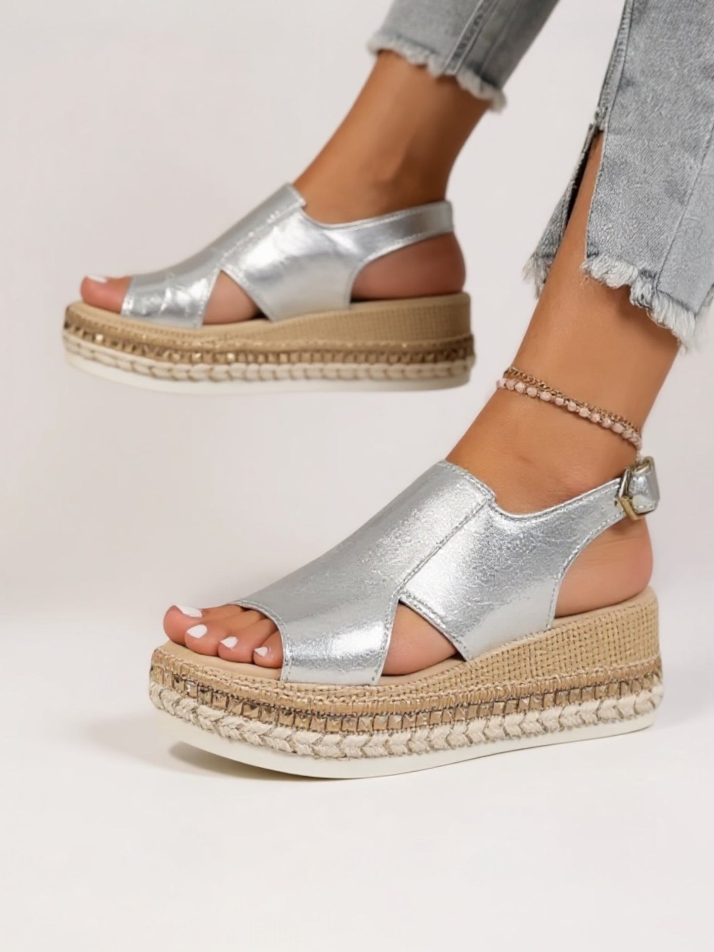 Women's Platform Cushioned Sandals