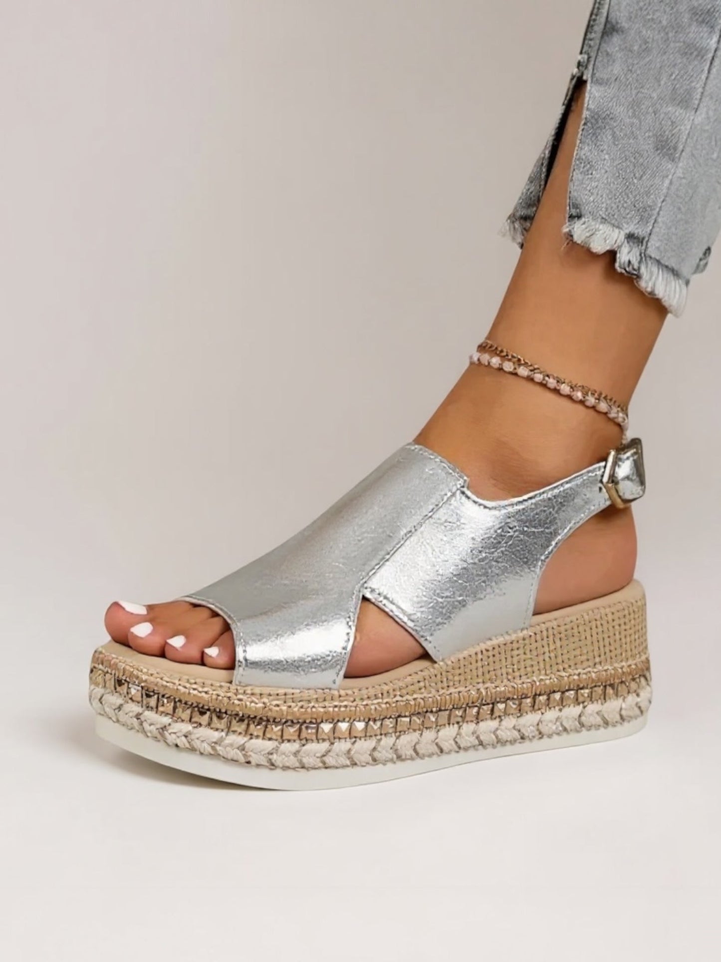 Women's Platform Cushioned Sandals