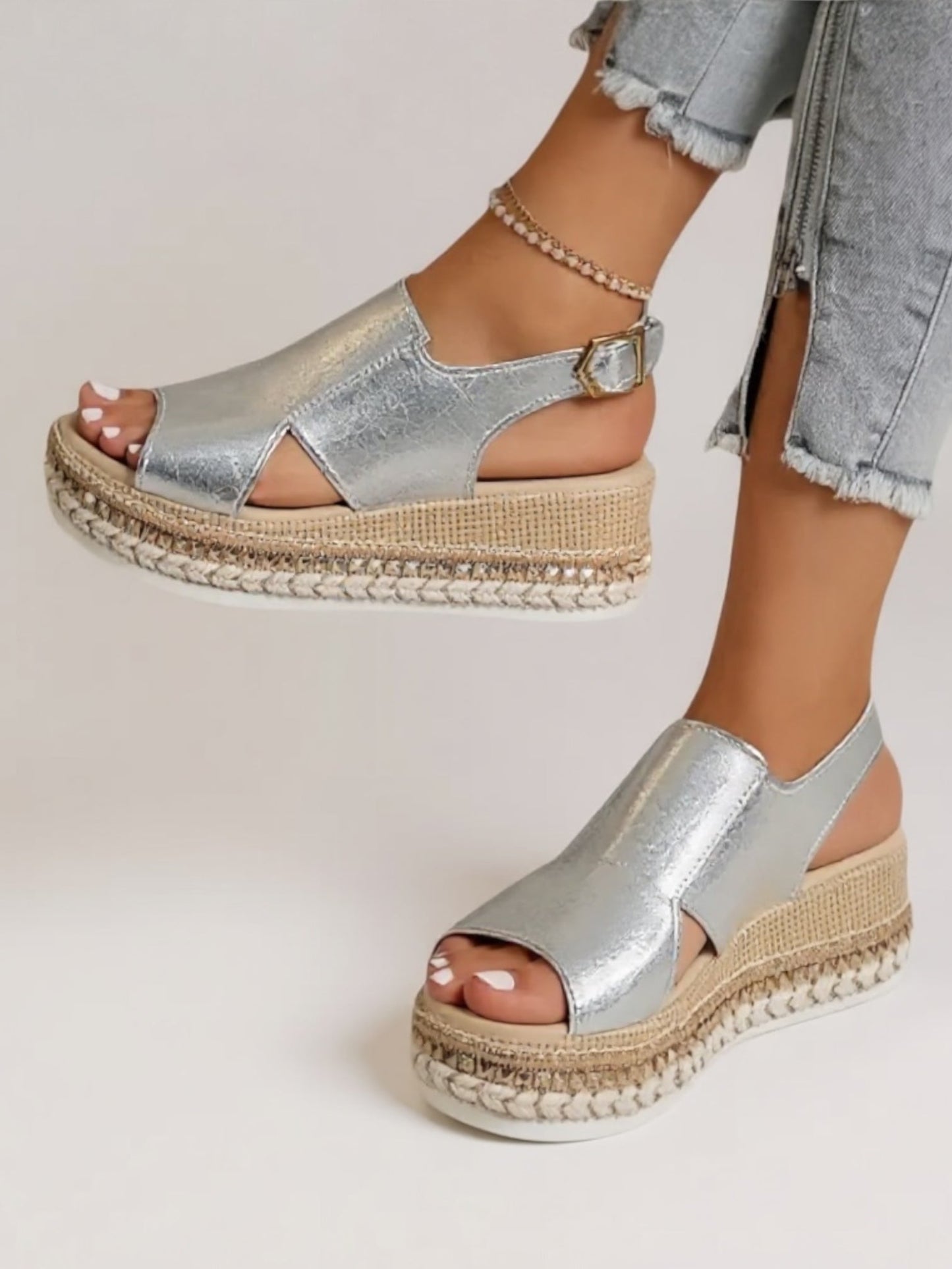 Women's Platform Cushioned Sandals