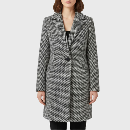 Women's Single Breasted Tailored Coat