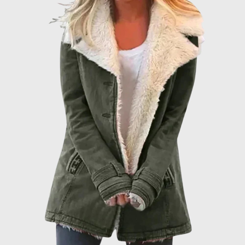 Women's Button Front Coat