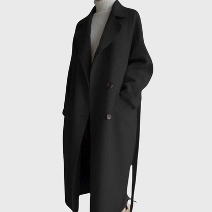 Women's Lapel Coat Button Front