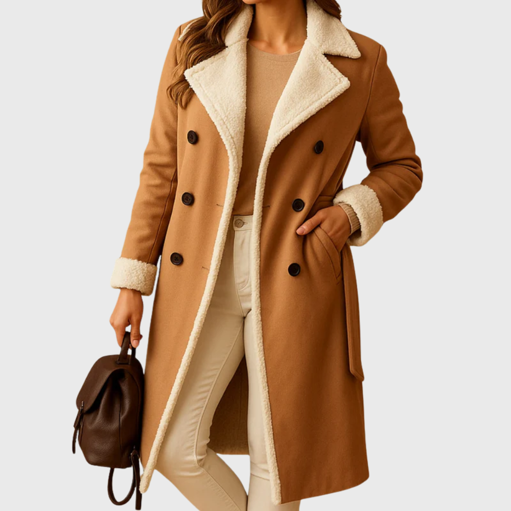 Women's Longline Winter Coat Warm