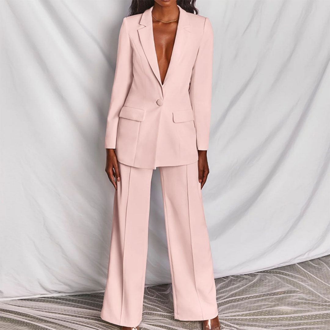 Women's Blazer Pants Set
