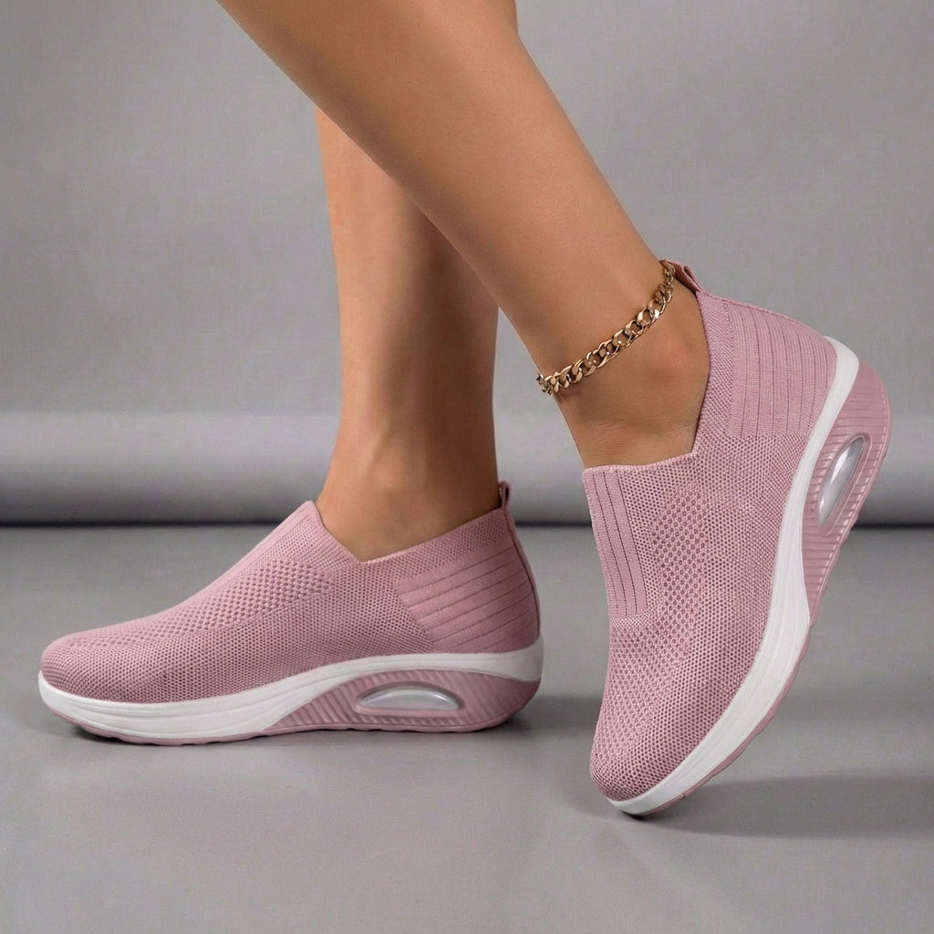 Ella Women's Orthopedic Slip-On Shoes Knit Mesh