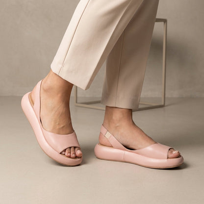 Women's Orthopedic Sandals Peep-Toe Slingback Cushioned Support - 
Fashinoza