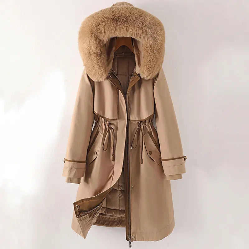 Women's Winter Parka Jacket Warm Comfortable - 
Fashinoza