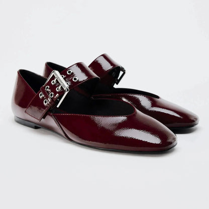 Women's Pointed Toe Leopard Print Flats Comfortable Design - 
Fashinoza