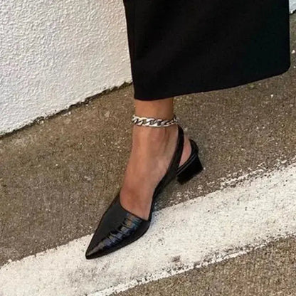 Pointed Toe Slingback Pumps for Women – Elegant & Comfortable Design