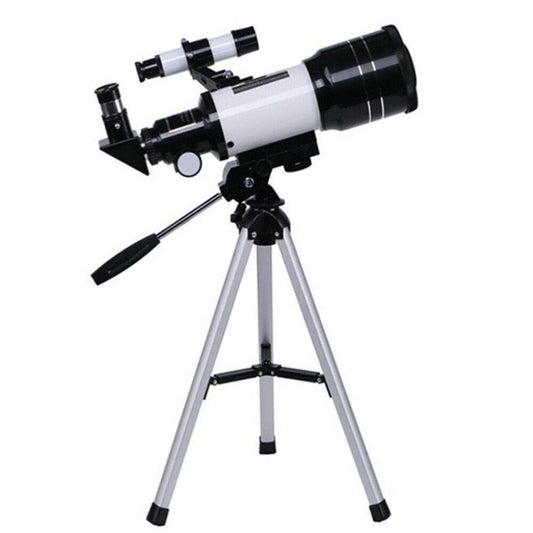 Astronomy Telescope 300/70mm Reflector Tripod Phone Adapter - Fashinoza